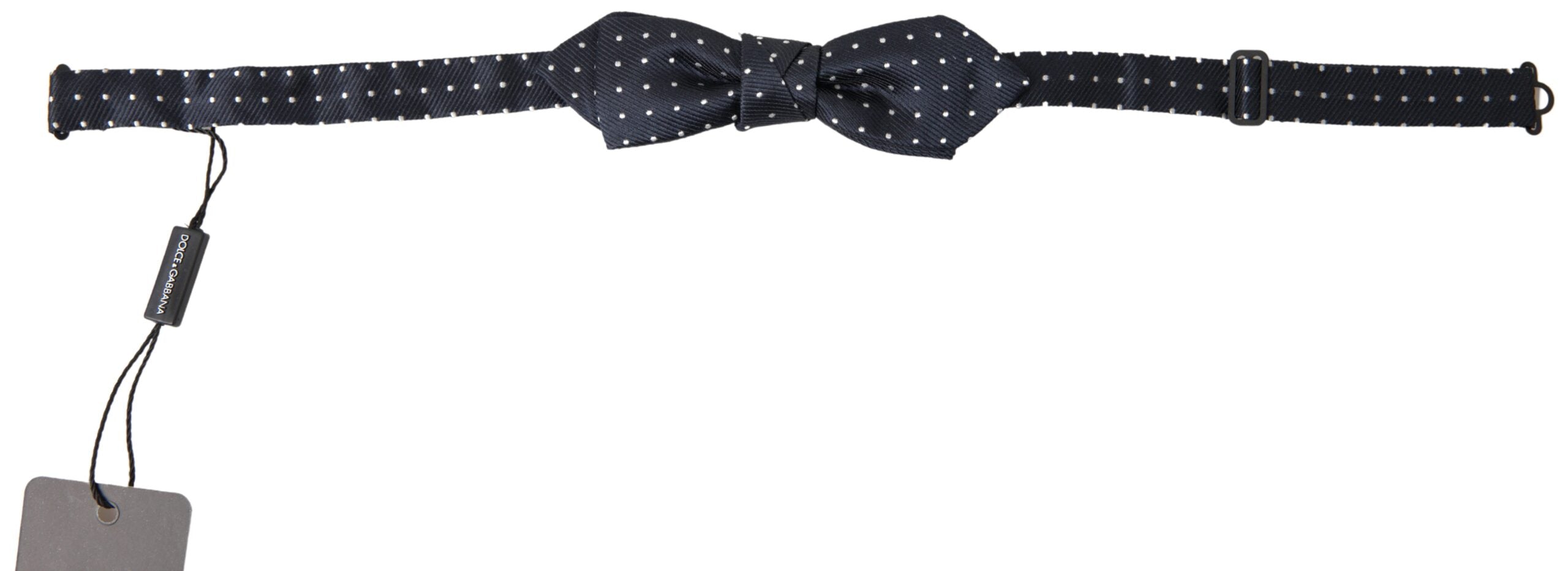 Dolce & Gabbana Elegant Blue Silk Bow Tie - ACCEXO