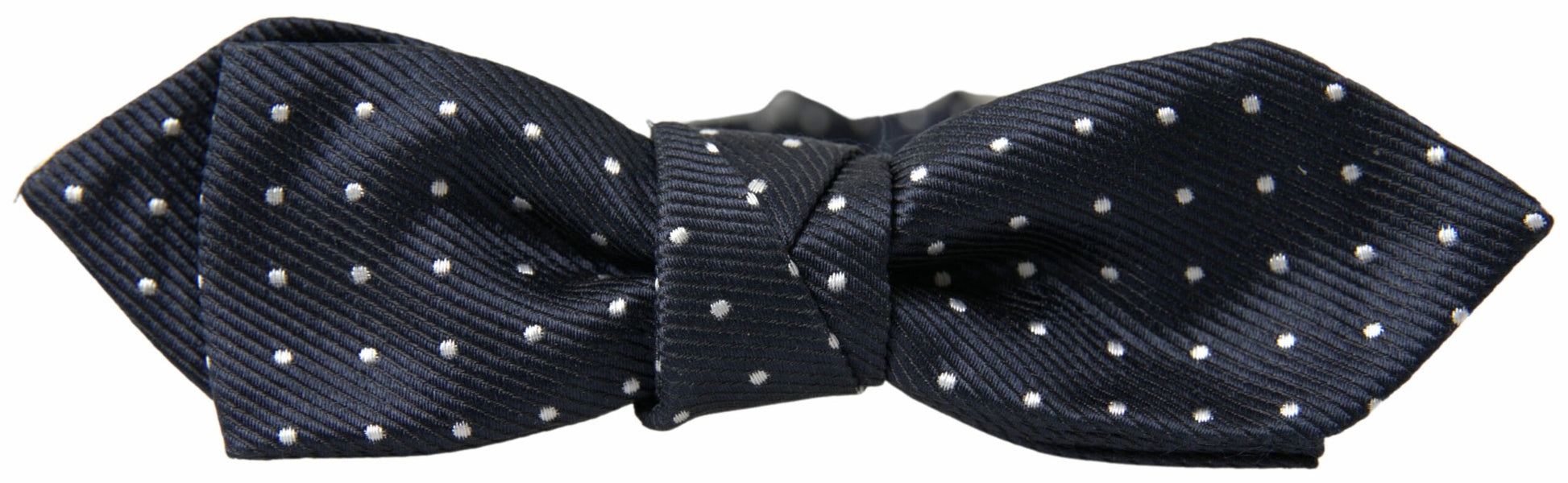 Dolce & Gabbana Elegant Blue Silk Bow Tie - ACCEXO
