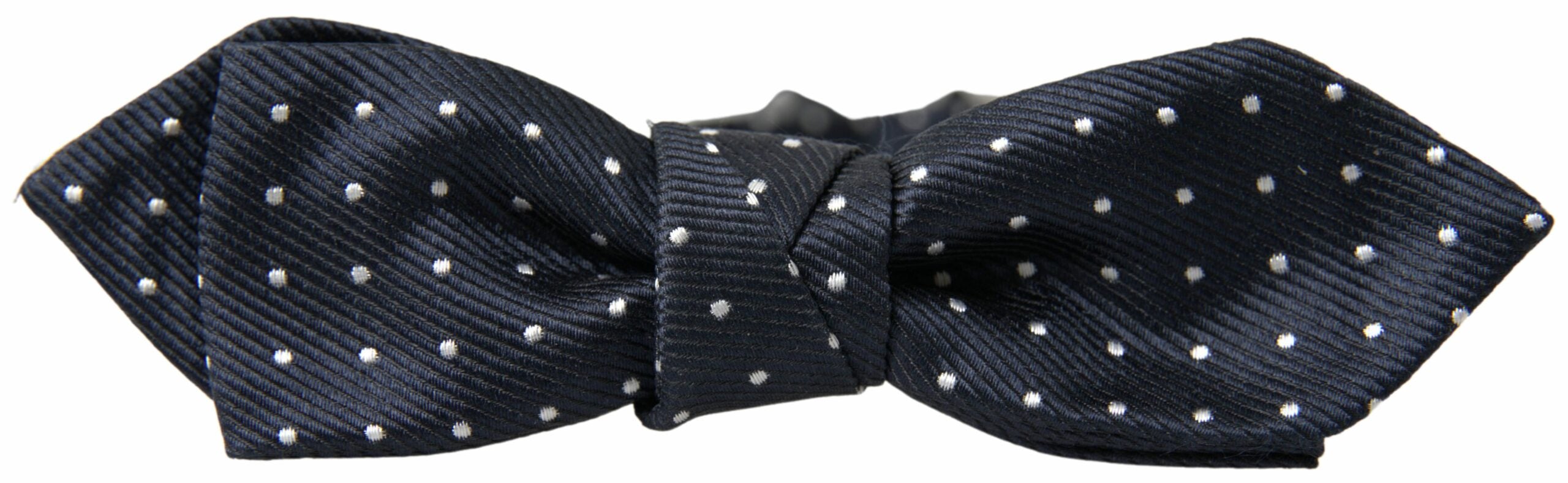 Dolce & Gabbana Elegant Blue Silk Bow Tie - ACCEXO