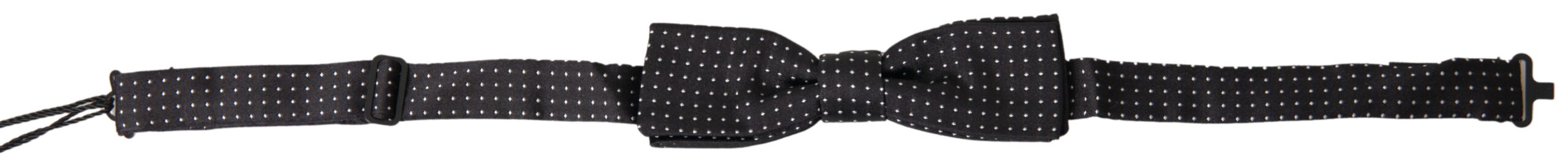 Dolce & Gabbana Elegant Silk Black Bow Tie - ACCEXO