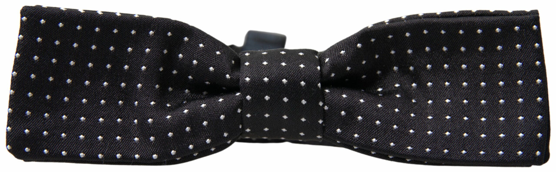 Dolce & Gabbana Elegant Silk Black Bow Tie - ACCEXO