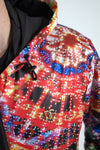 Dolce & Gabbana Multicolor Full Zip Hooded Sweater