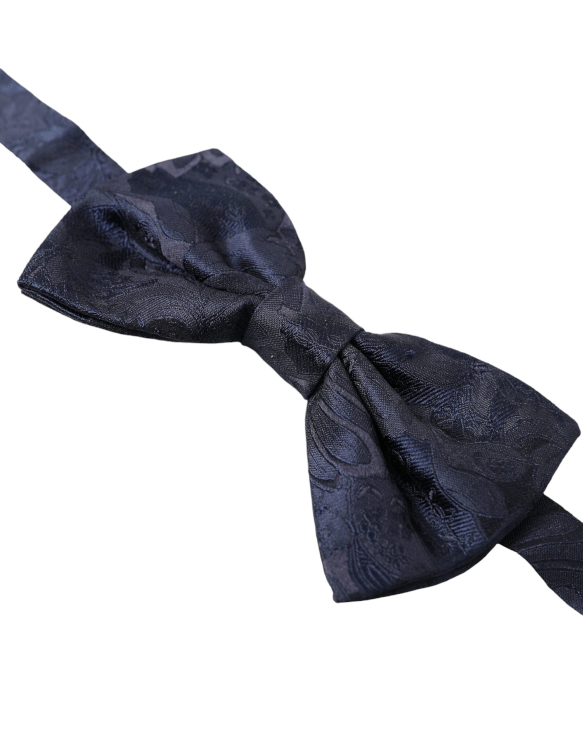 Dolce & Gabbana Elegant Silk Blue Bow Tie - ACCEXO