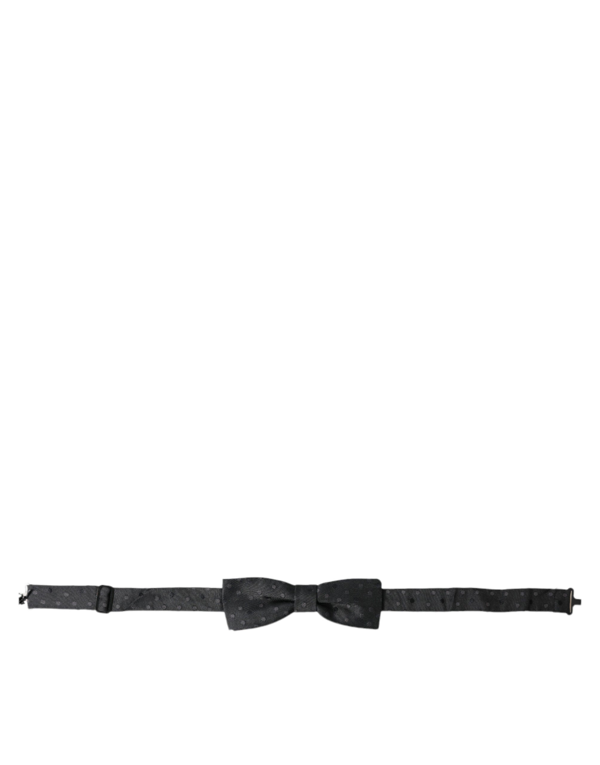 Dolce & Gabbana Opulent Silk Polka Dot Bow Tie for Men - ACCEXO