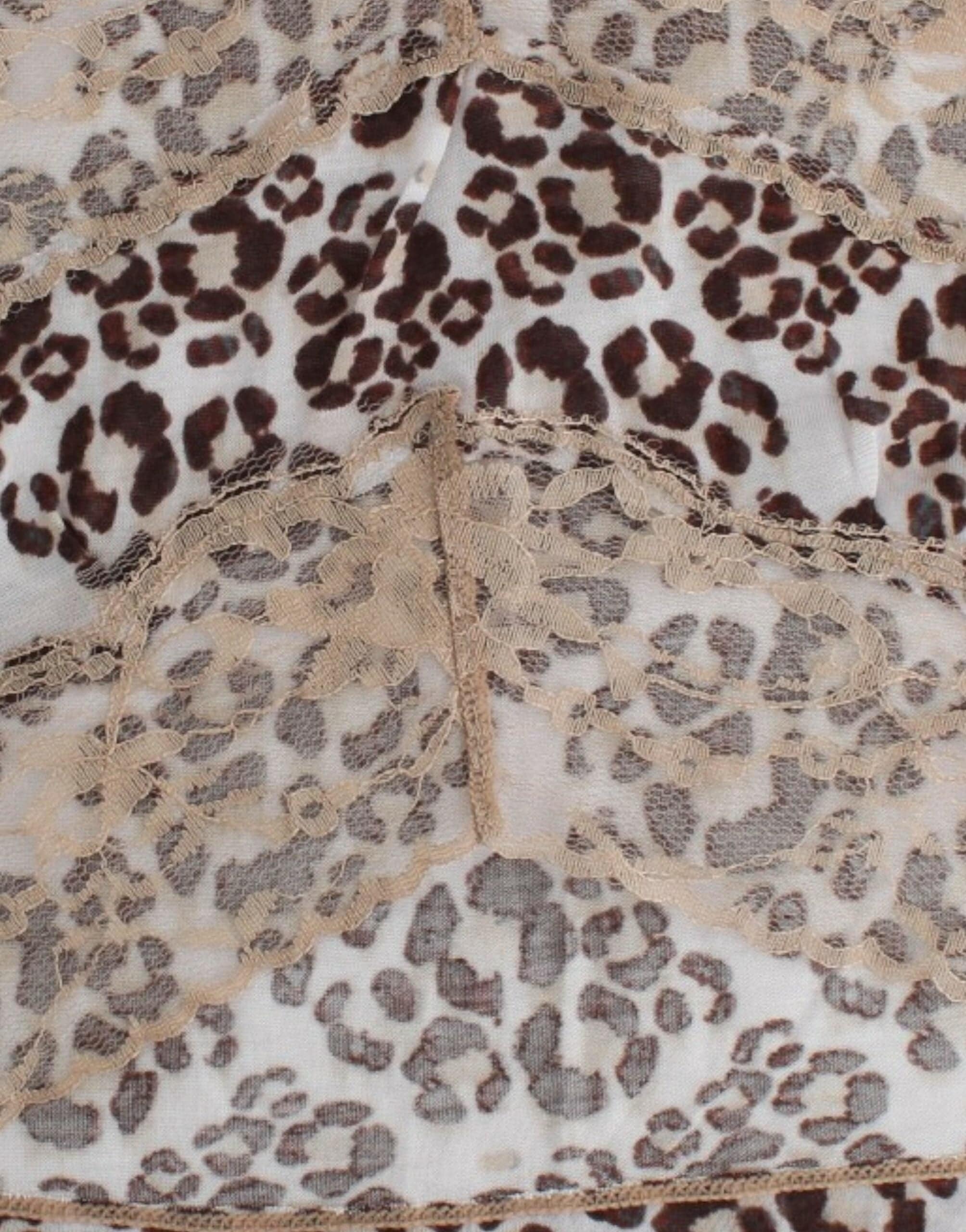 Cavalli Elegant Floral Lace Longsleeve Top - ACCEXO