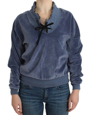 Cavalli Elegant Mock Sweater with Rhinestone Detail - ACCEXO