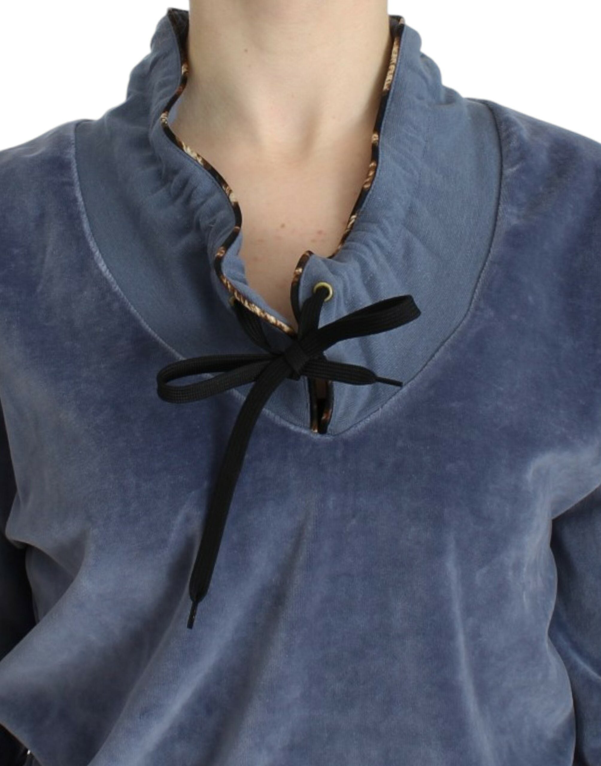Cavalli Elegant Mock Sweater with Rhinestone Detail - ACCEXO