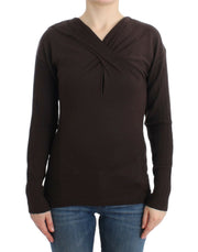 Cavalli Chic Keyhole Virgin Wool Sweater - ACCEXO