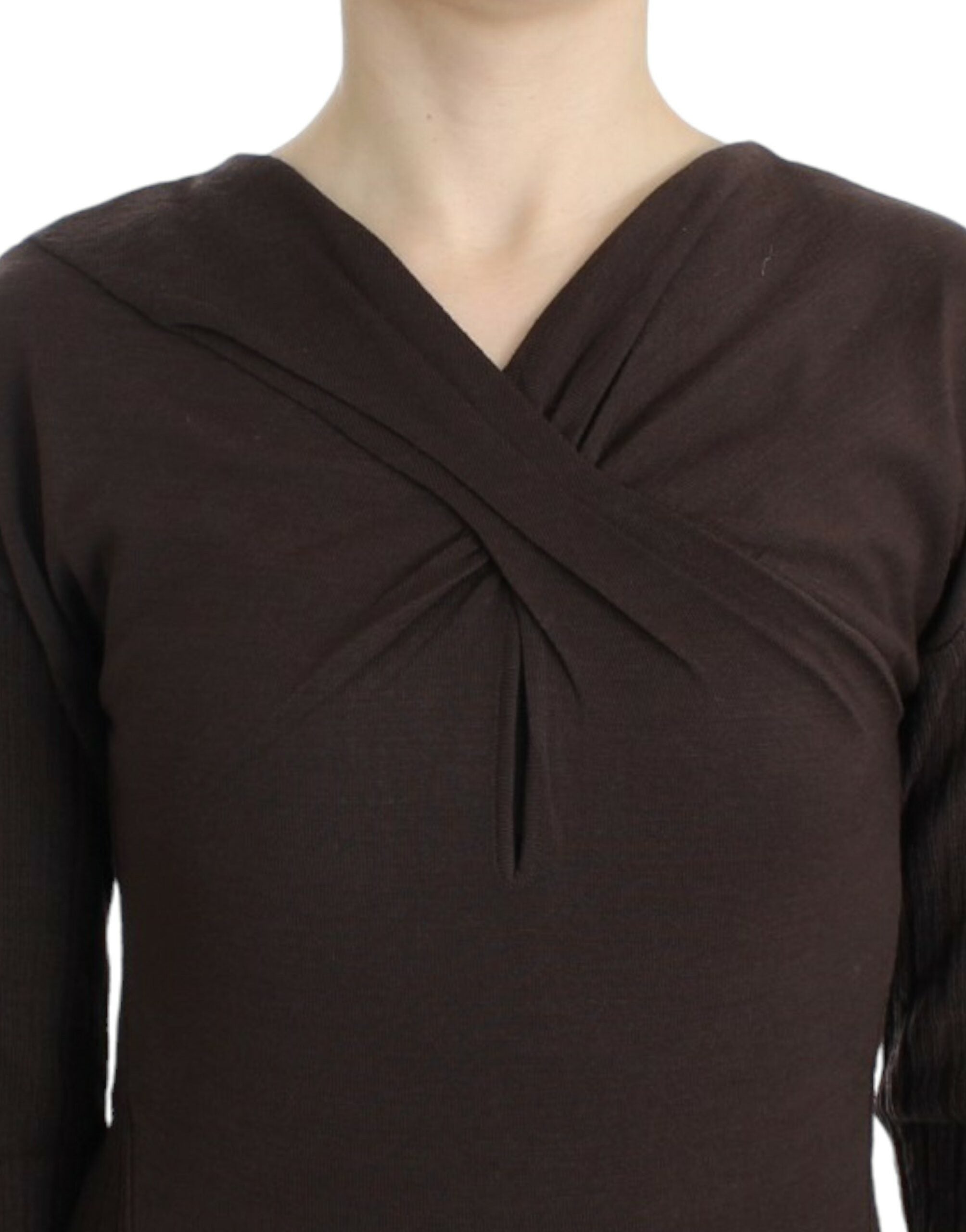 Cavalli Chic Keyhole Virgin Wool Sweater - ACCEXO