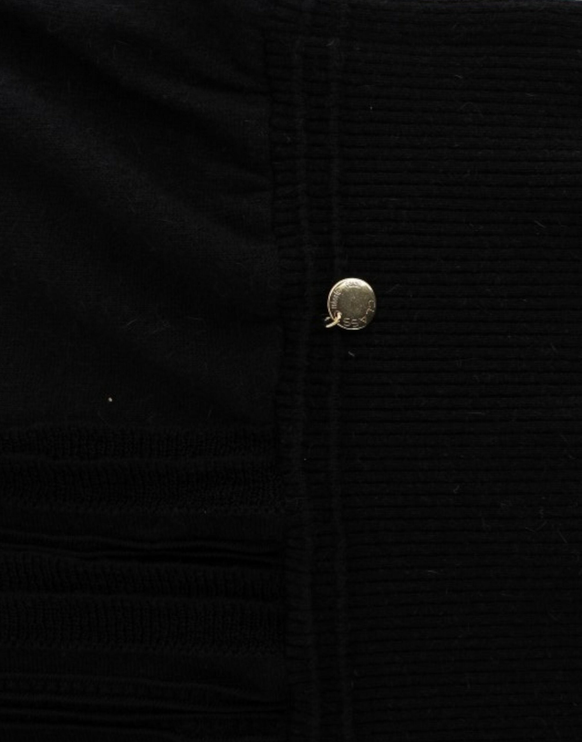 Cavalli Elegant Short Sleeved Black Jumper - ACCEXO