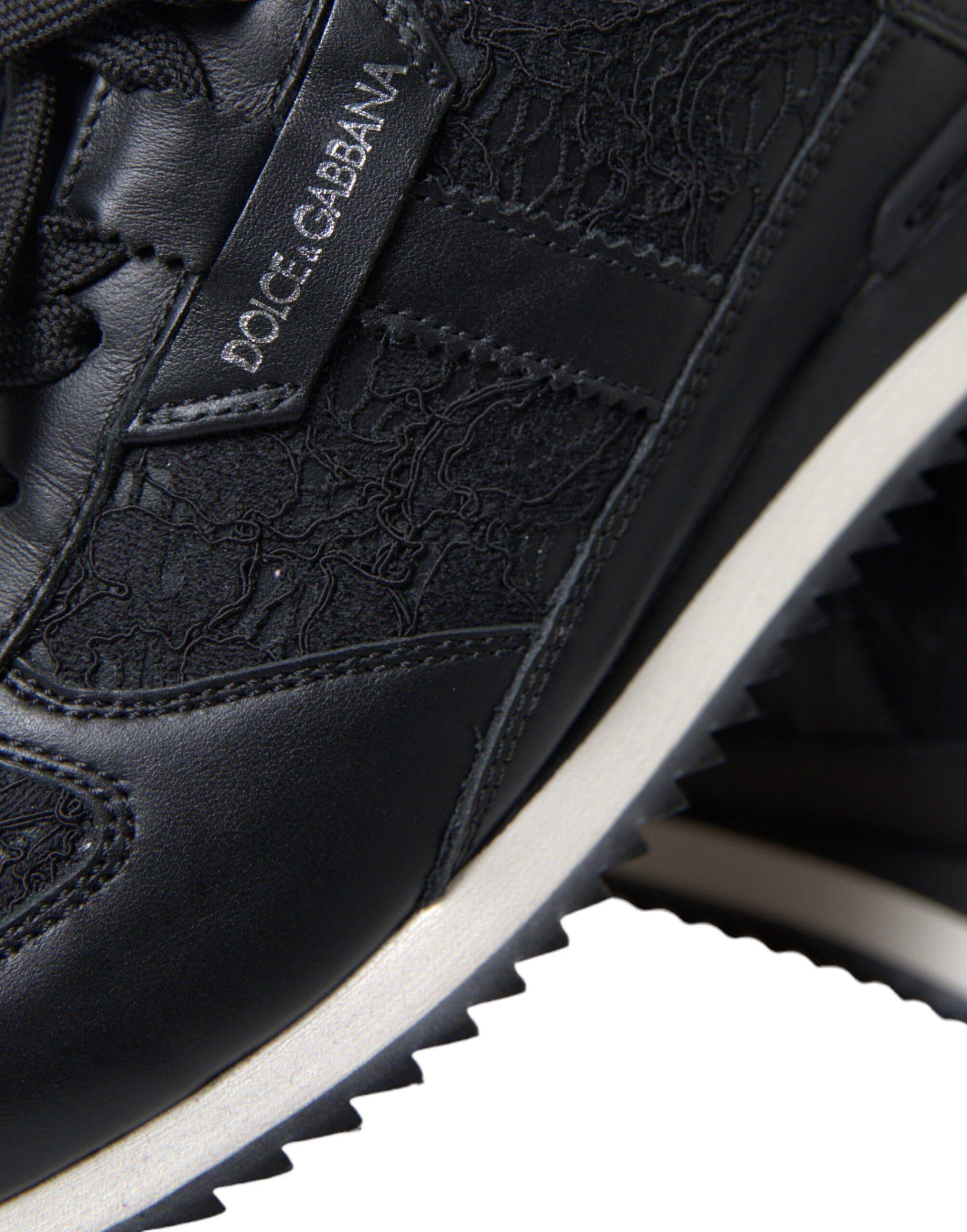 Dolce & Gabbana Elegant Black Classic Sneakers - ACCEXO