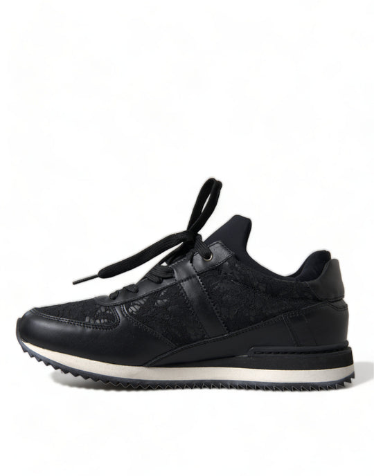 Dolce & Gabbana Elegant Black Classic Sneakers