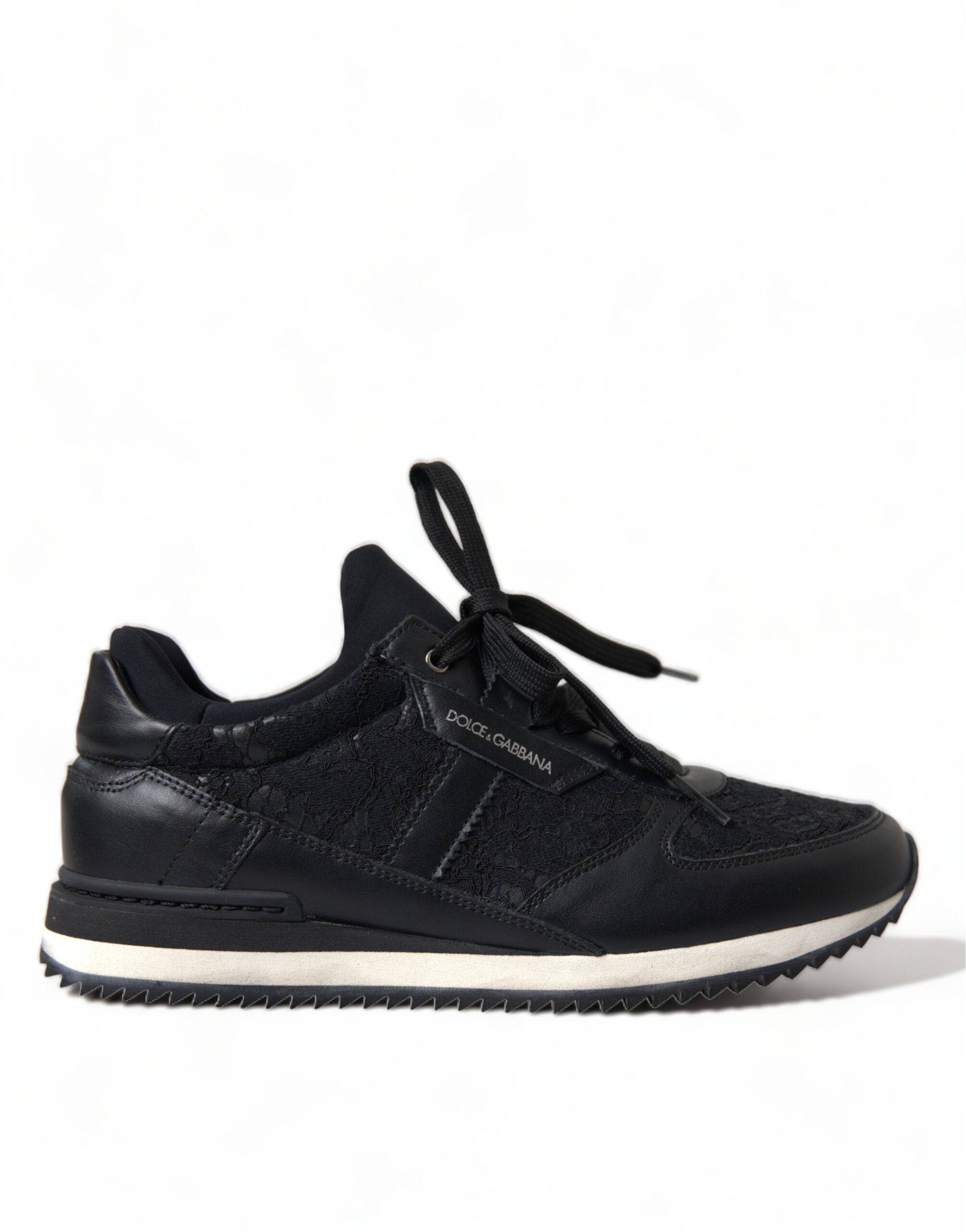 Dolce & Gabbana Elegant Black Classic Sneakers - ACCEXO