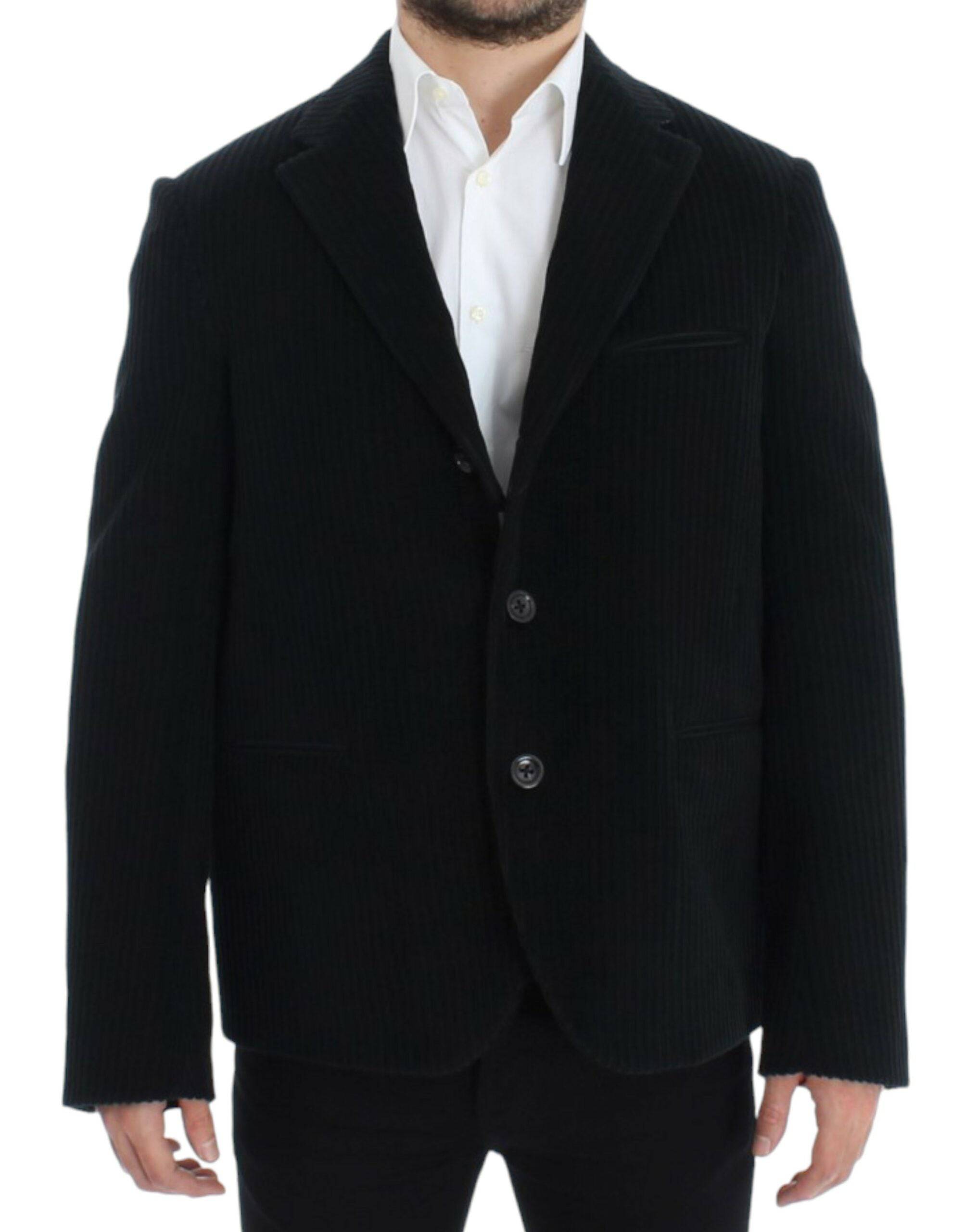 Dolce & Gabbana Elegant Black Martini Blazer Jacket - ACCEXO
