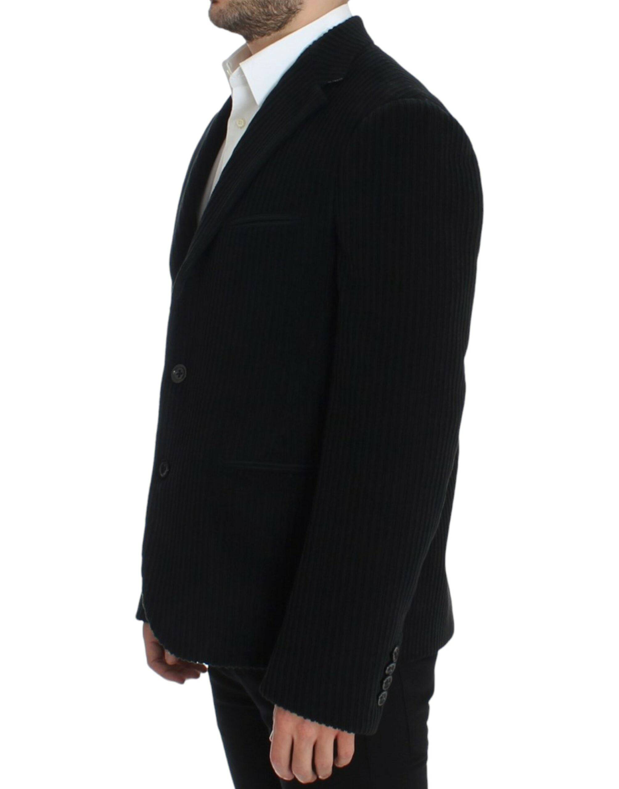 Dolce & Gabbana Elegant Black Martini Blazer Jacket - ACCEXO