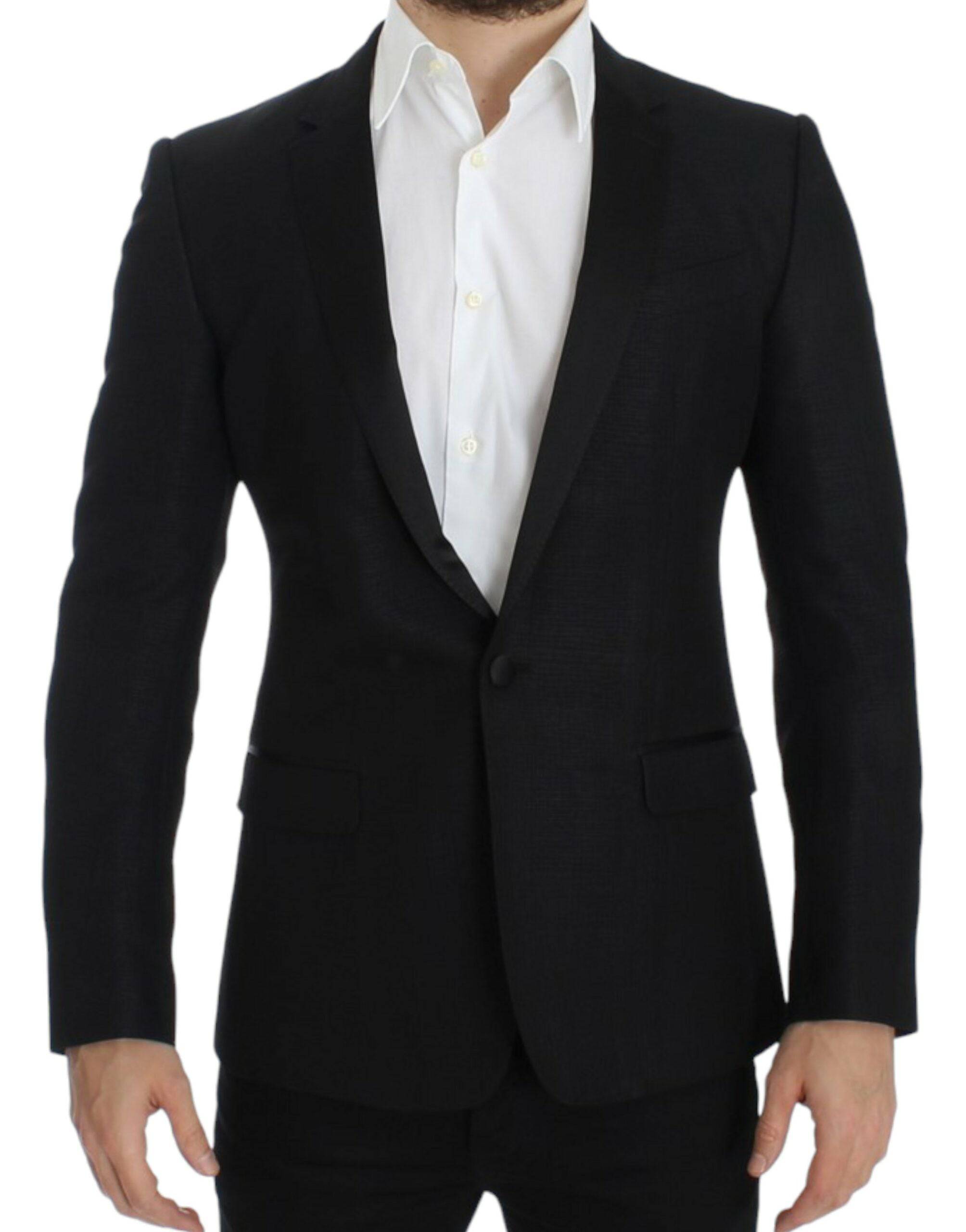 Dolce & Gabbana Elegant Martini Slim Fit Blazer Jacket - ACCEXO