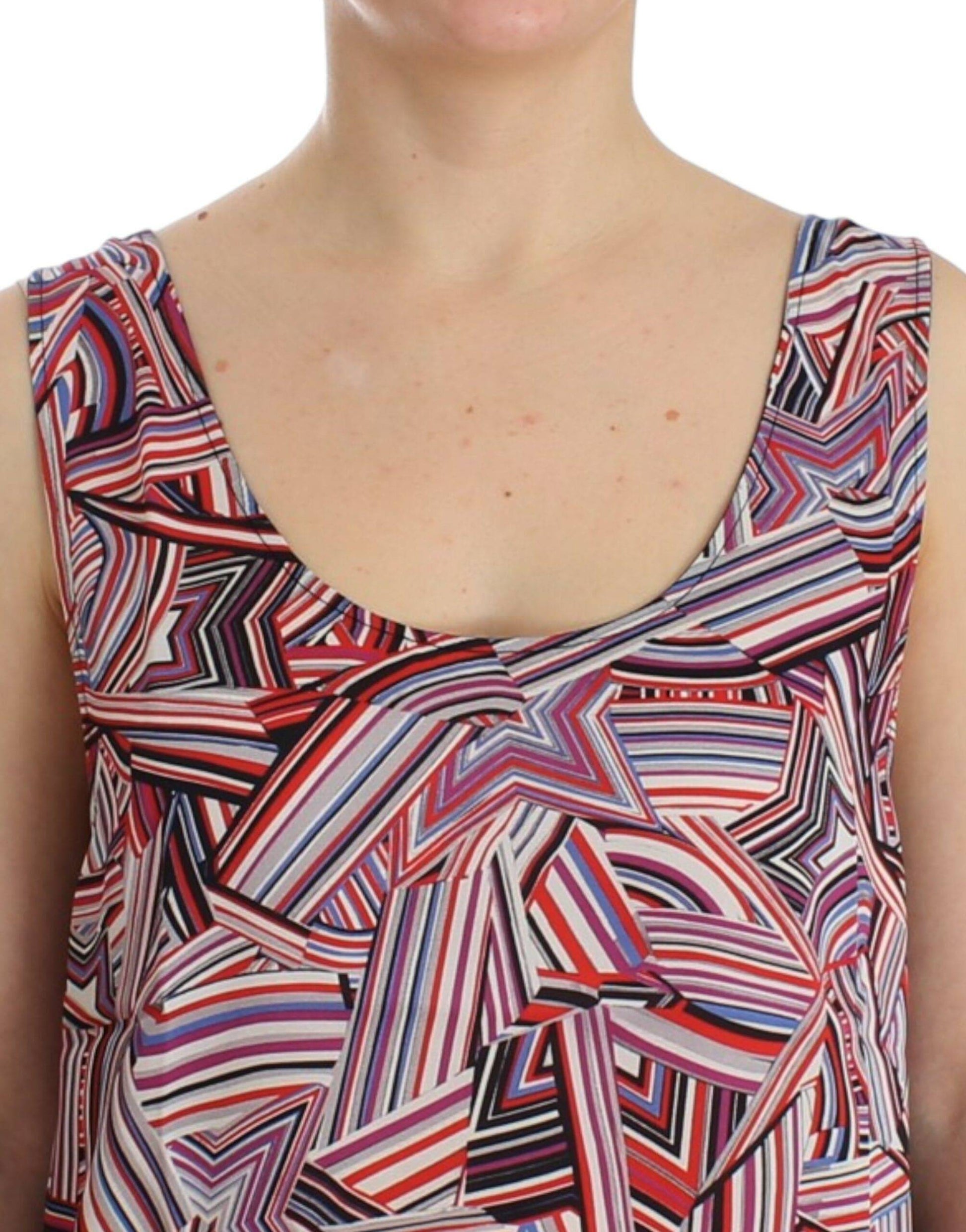 Costume National Chic Multicolor Sleeveless Top - ACCEXO