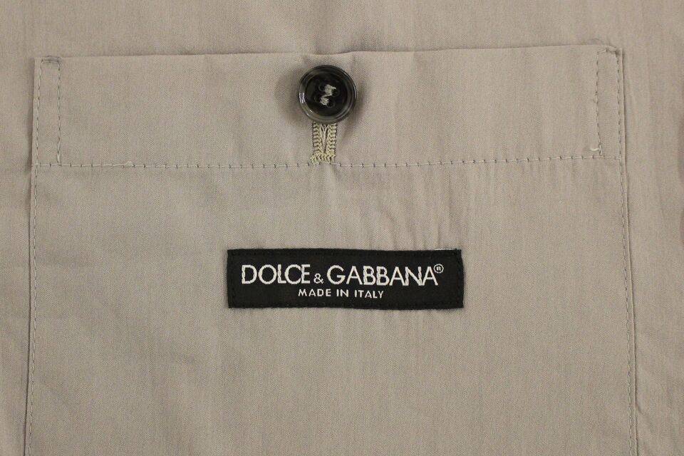 Dolce & Gabbana Elegant Gray Slim Fit Dress Vest - ACCEXO