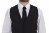 Dolce & Gabbana Classic Gray Wool Blend Dress Vest