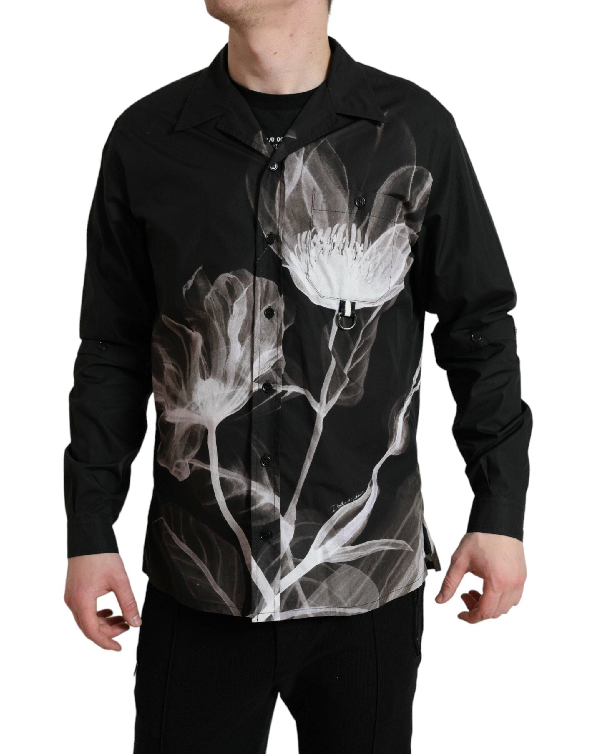 Dolce & Gabbana Floral Elegance Button Down Shirt - ACCEXO