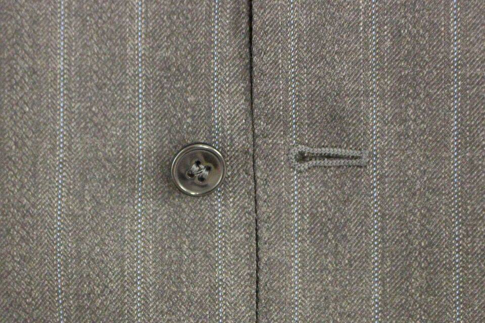 Dolce & Gabbana Elegant Striped Gray Dress Vest