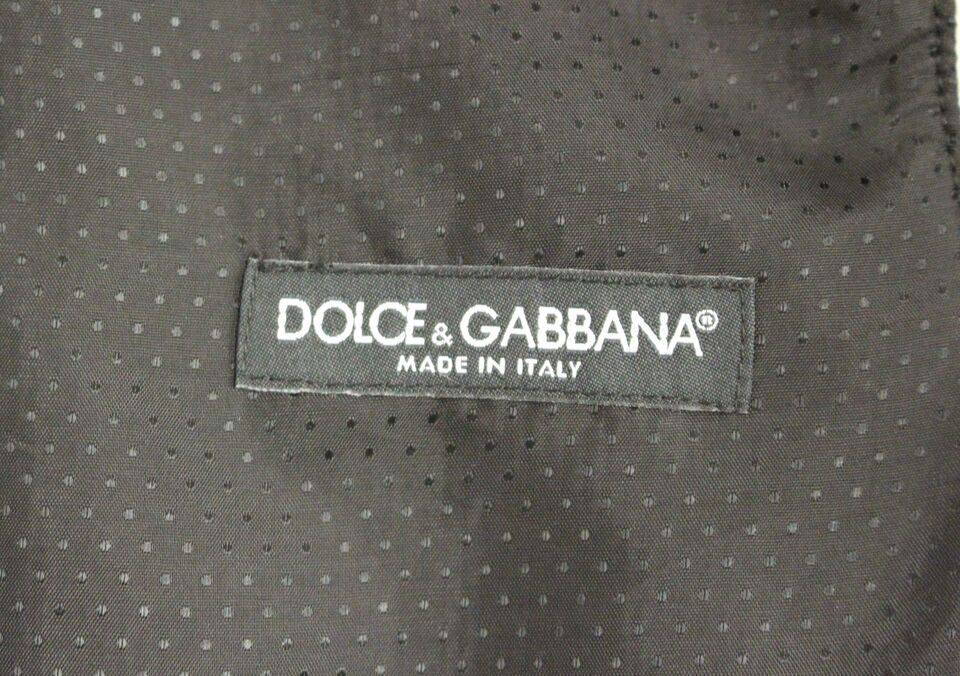 Dolce & Gabbana Elegant Gray Wool Blend Dress Vest - ACCEXO