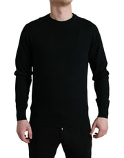 Dolce & Gabbana Stunning Black Wool Sweater - ACCEXO