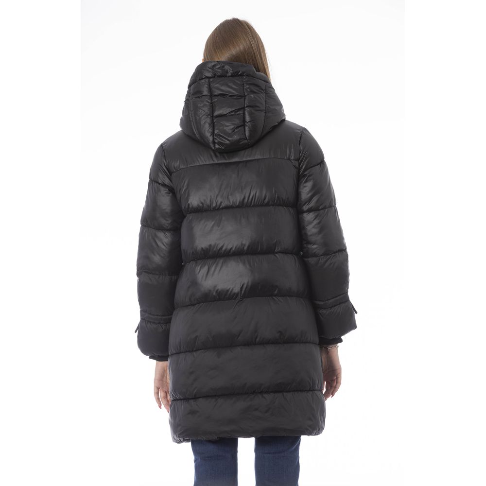 Baldinini Trend Black Nylon Women Jacket - ACCEXO