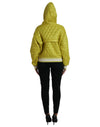 Dolce & Gabbana Radiant Yellow Hooded Jacket