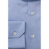 Bagutta Light Blue Cotton Men Shirt