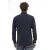 Baldinini Trend Blue Cotton Men Shirt