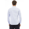 Baldinini Trend Elegant Light Blue Italian Collar Shirt