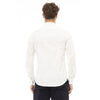 Baldinini Trend Elegant White Italian Collar Shirt for Men