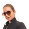 Max Mara Rose Gold Women Sunglasses