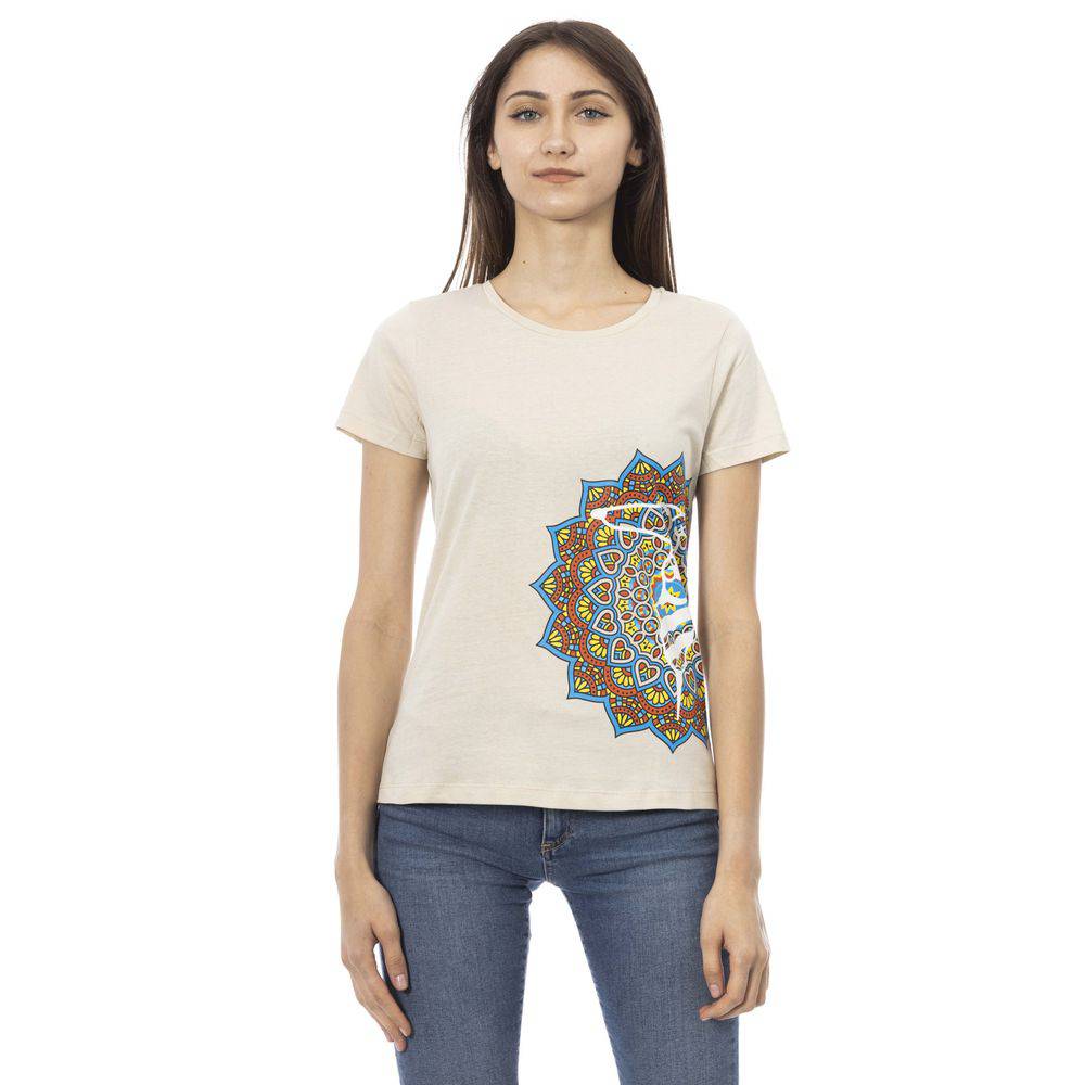 Trussardi Action Beige Cotton Women Top - ACCEXO