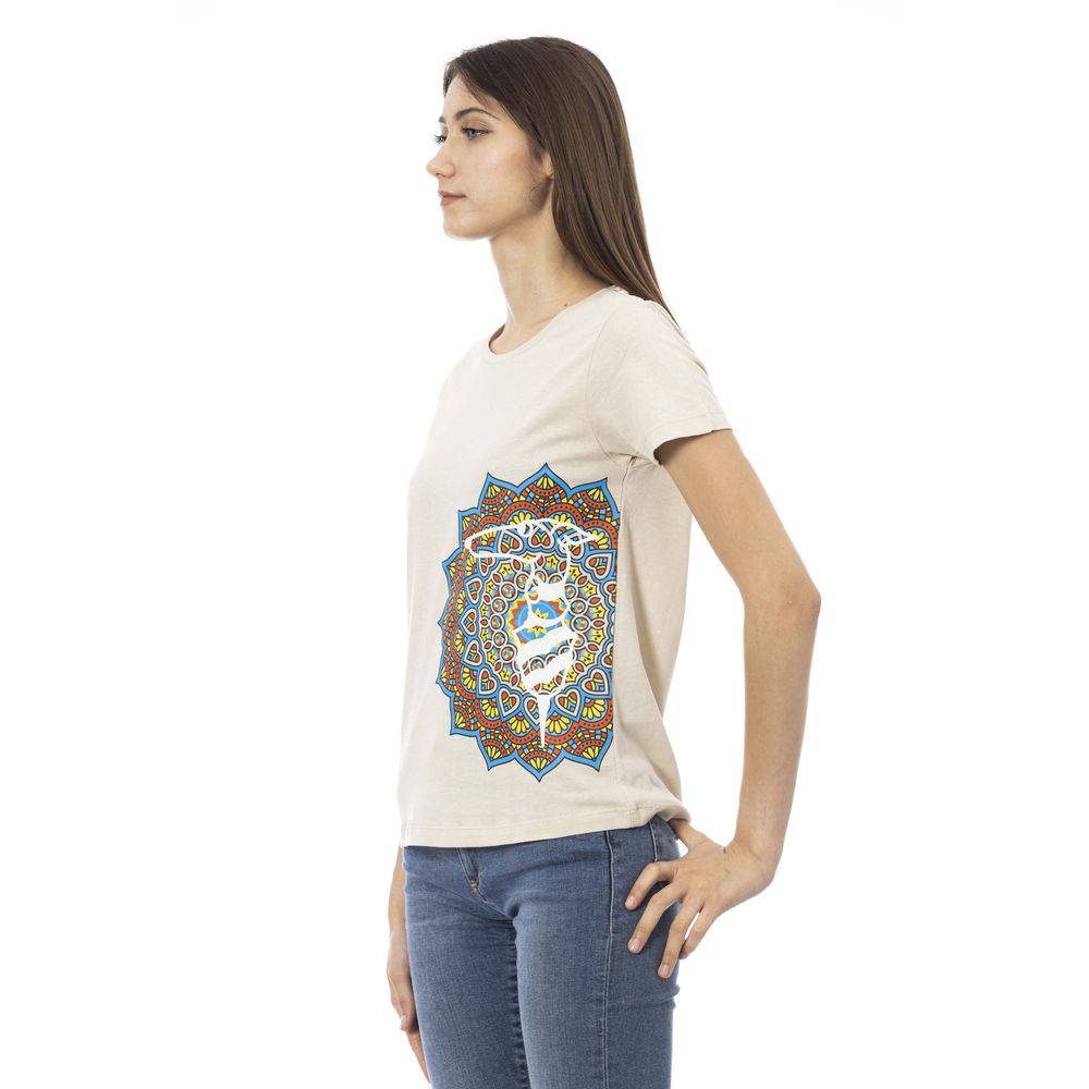 Trussardi Action Beige Cotton Women Top - ACCEXO