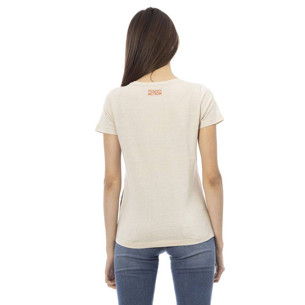 Trussardi Action Beige Cotton Women Top - ACCEXO