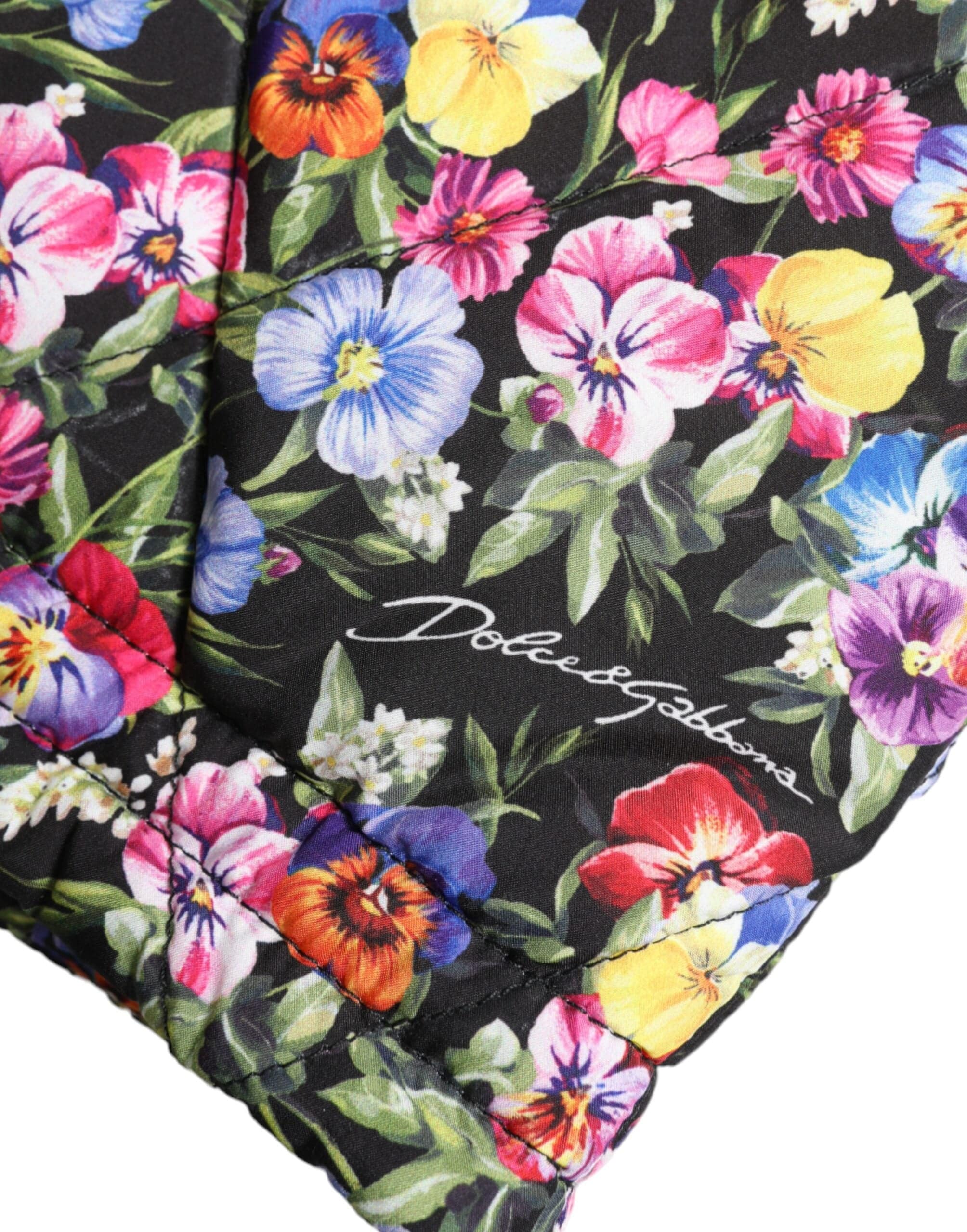 Dolce & Gabbana Vibrant High Waist Floral Shorts - ACCEXO