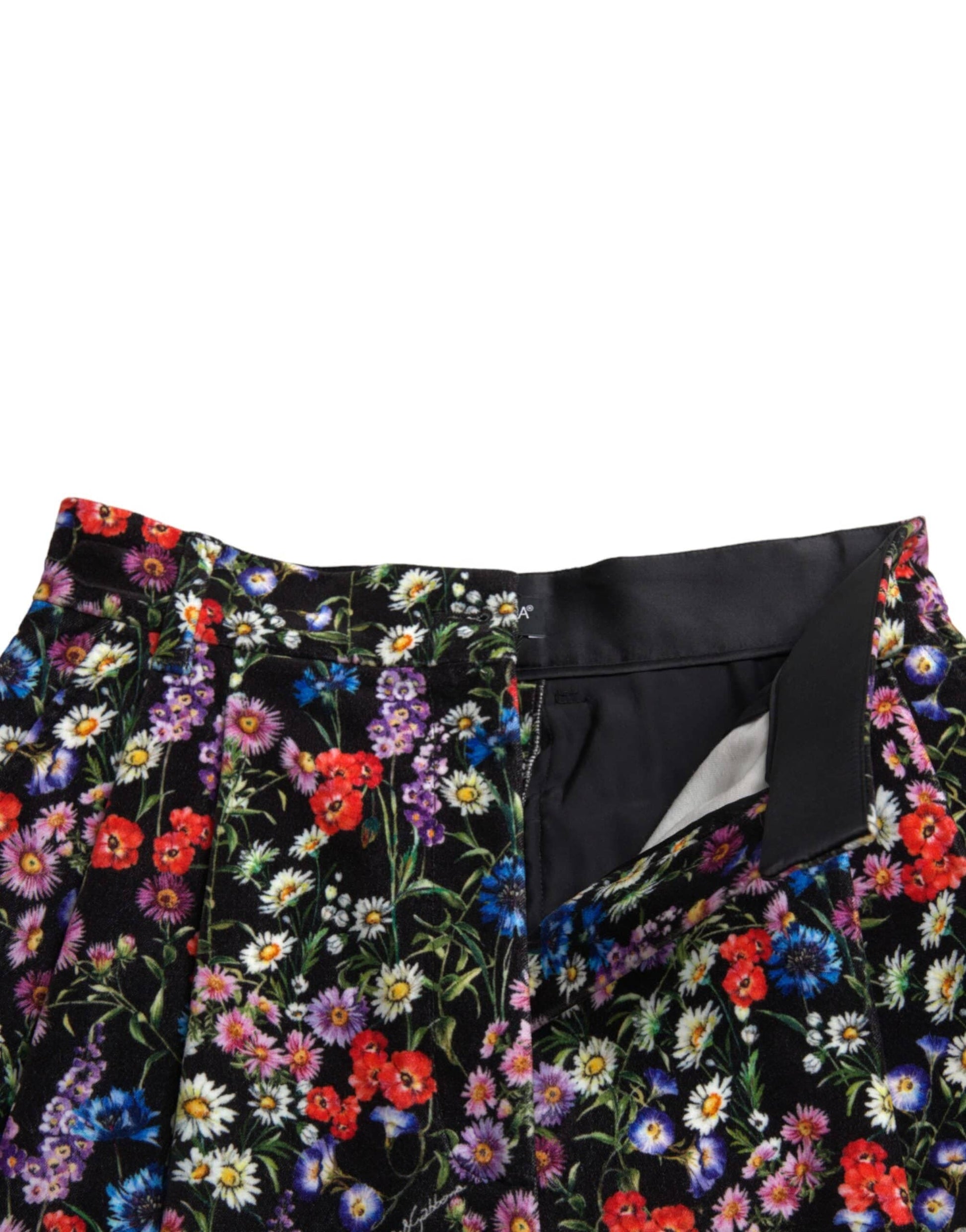 Dolce & Gabbana Chic Floral High Waist Hot Pants Shorts - ACCEXO