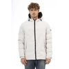 Baldinini Trend White Polyester Men Jacket