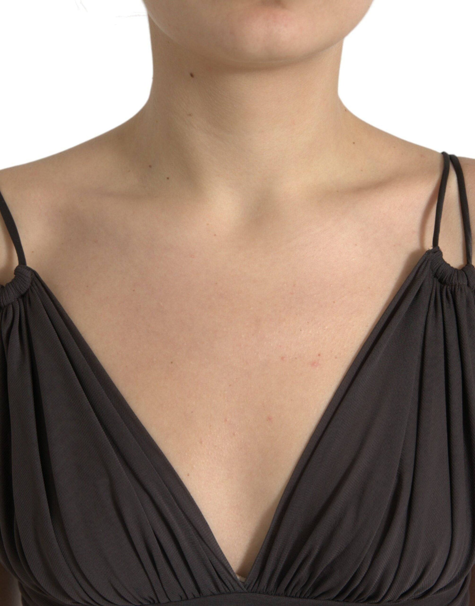 Dolce & Gabbana Elegant Sleeveless Cropped Tank Top - ACCEXO