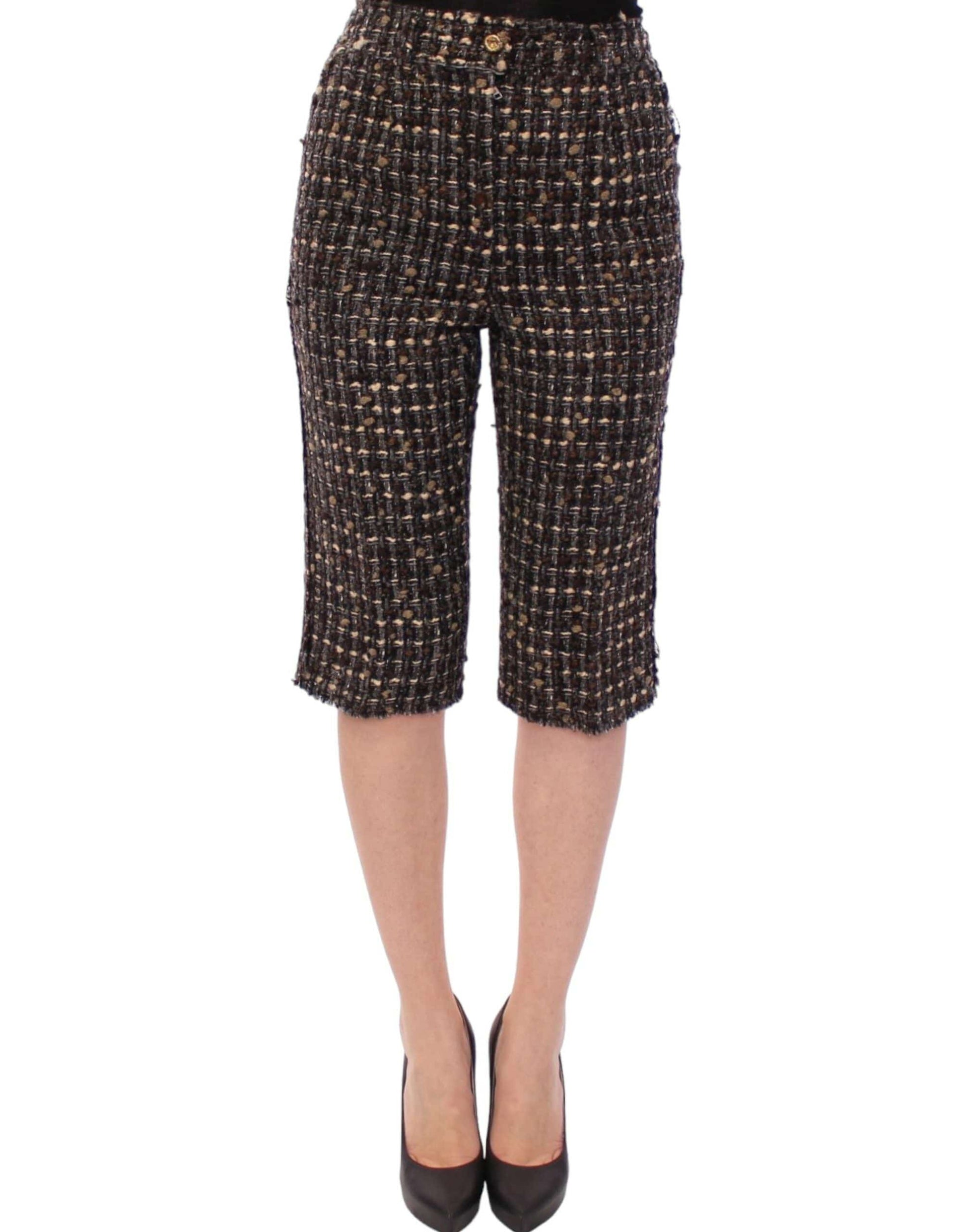 Dolce & Gabbana Exquisite Multicolor Artisan Shorts - ACCEXO