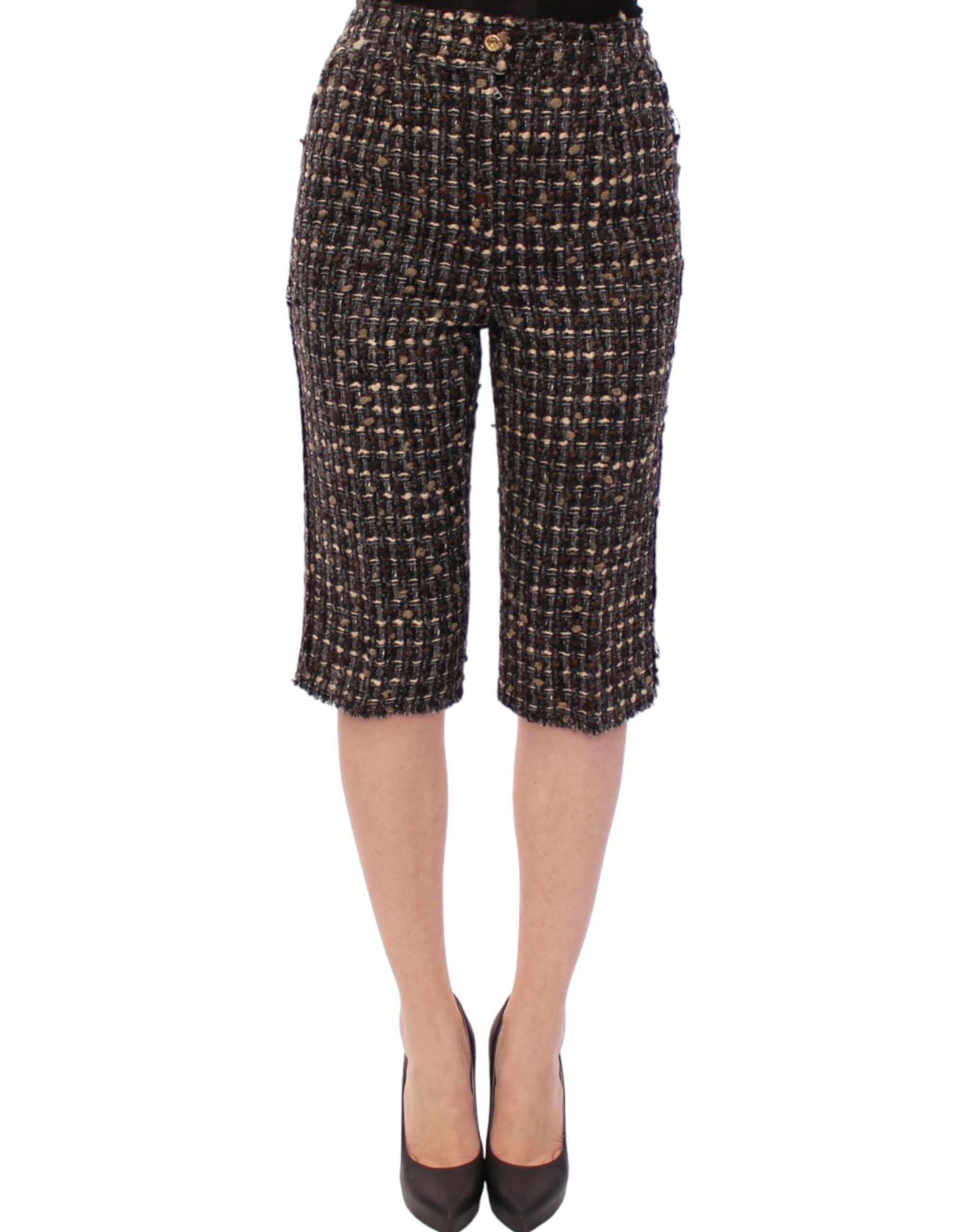 Dolce & Gabbana Exquisite Multicolor Artisan Shorts - ACCEXO