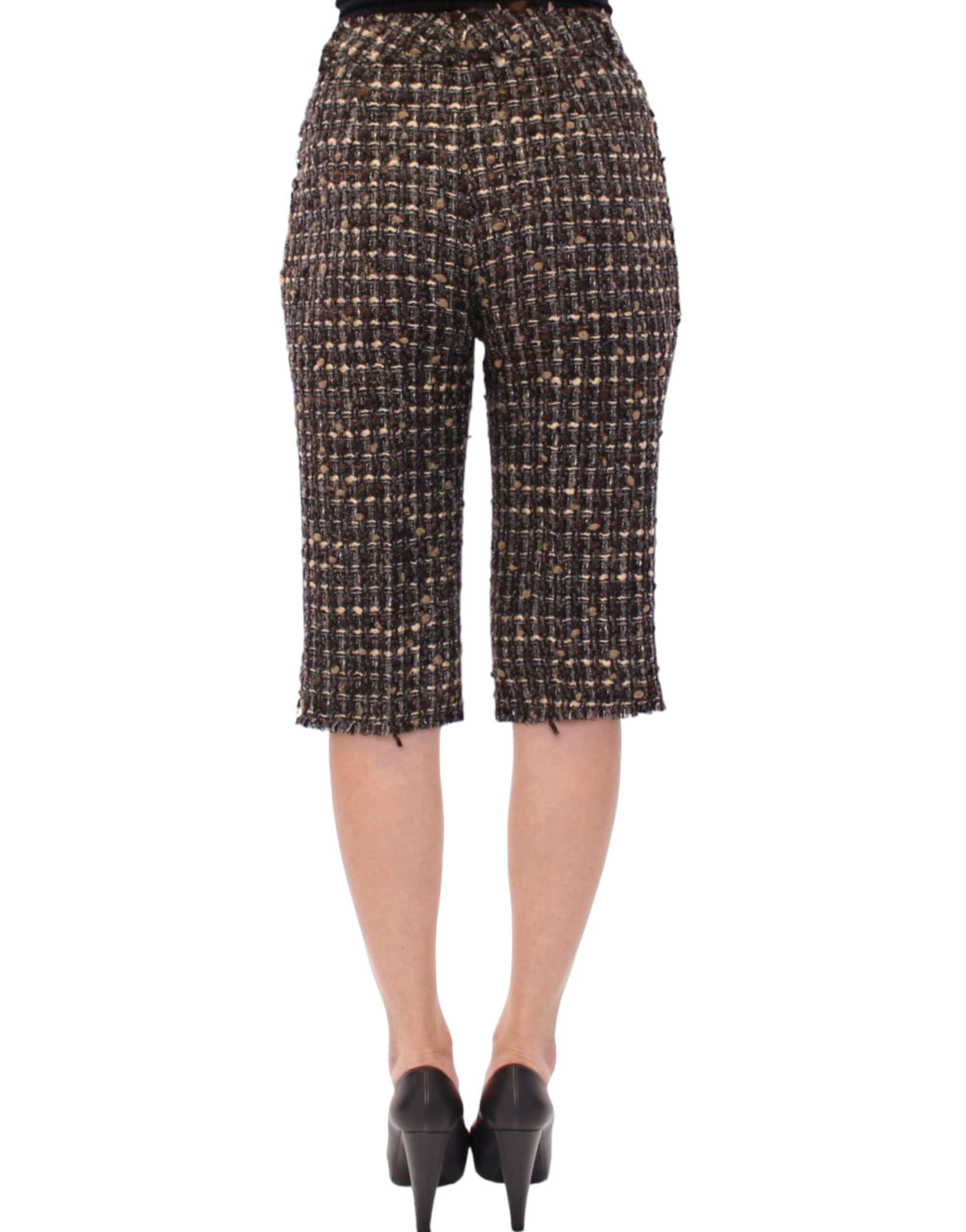 Dolce & Gabbana Exquisite Multicolor Artisan Shorts - ACCEXO