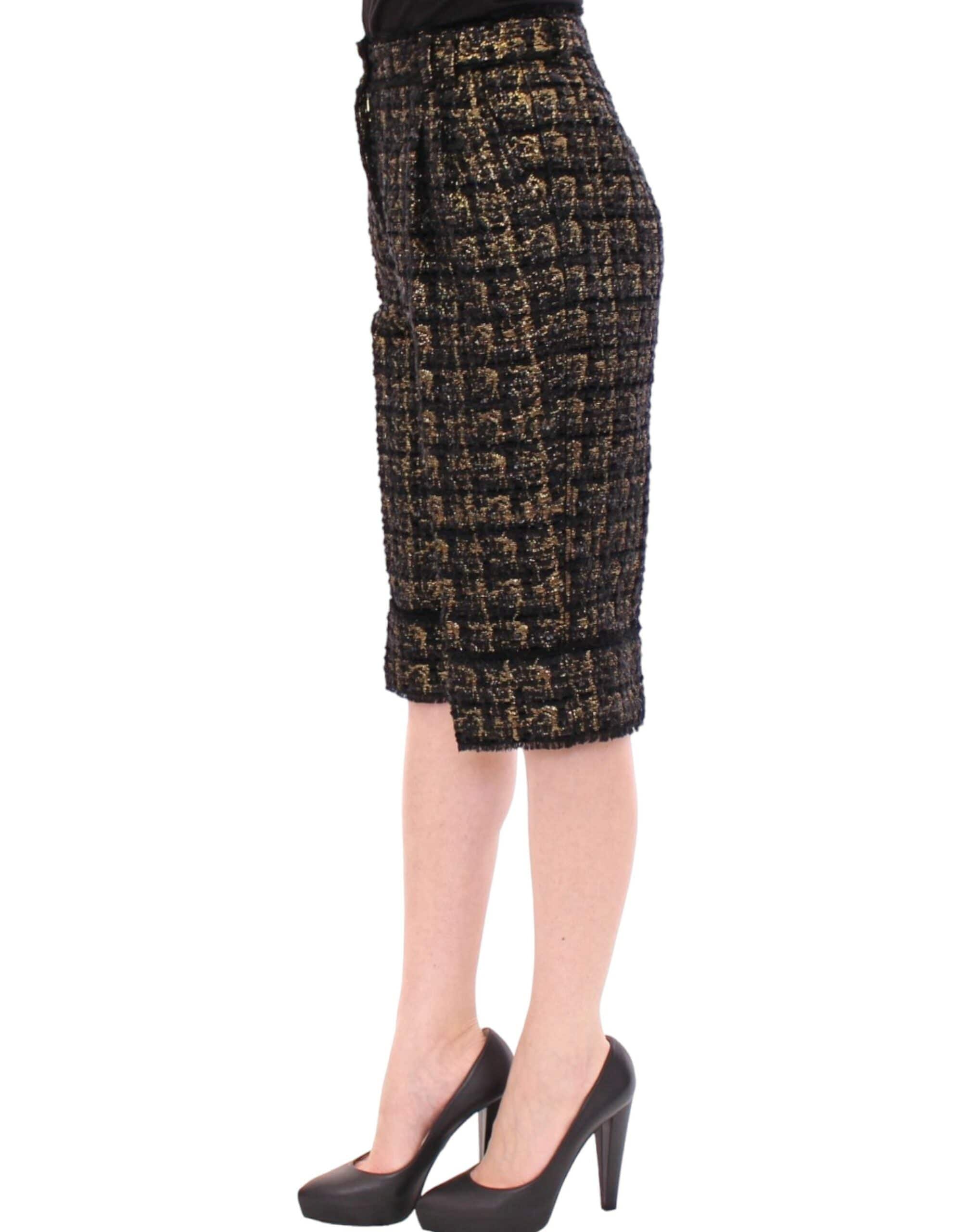 Dolce & Gabbana Elegant Designer Woven Shorts - ACCEXO