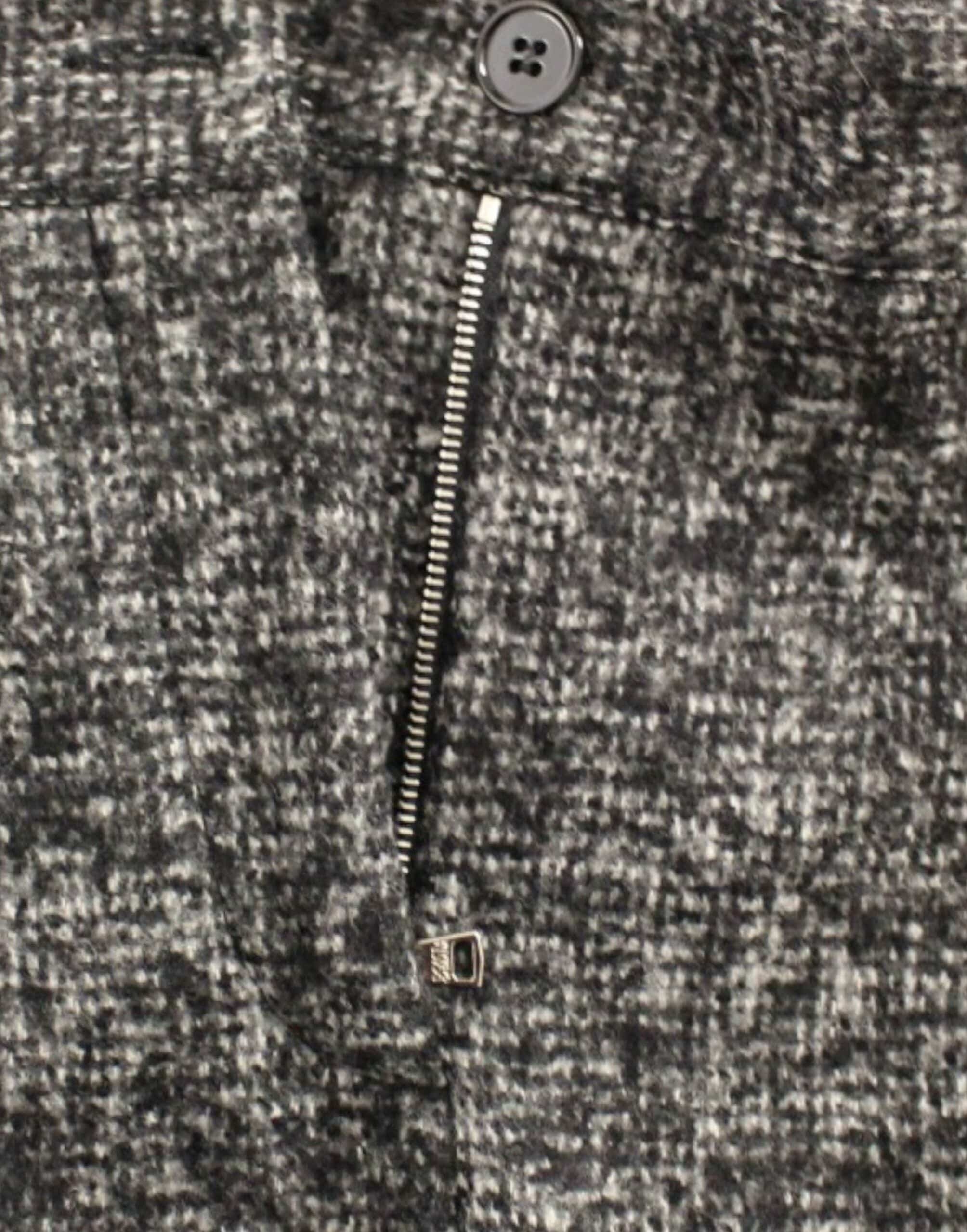 Dolce & Gabbana Elegant Gray Alpaca Blend Shorts - ACCEXO