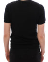 Dolce & Gabbana Elegant Black Cotton Crew-neck Tee