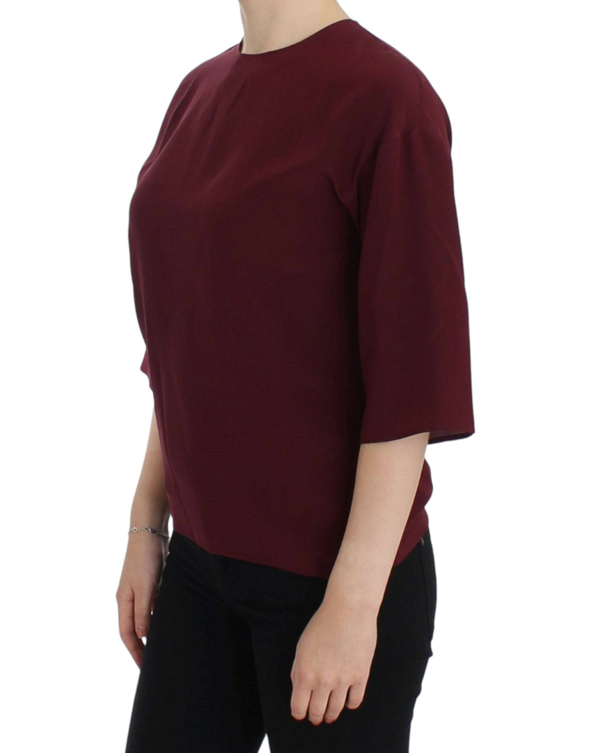 Dolce & Gabbana Enchanted Sicilian Silk Top - ACCEXO
