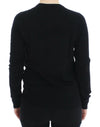 Dolce & Gabbana Elegant Black Wool Cardigan Sweater