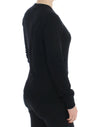 Dolce & Gabbana Elegant Black Wool Cardigan Sweater